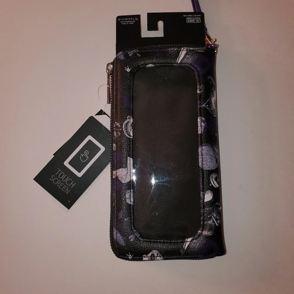 Disney Tim Burton's The Nightmare Before Christmas Sketch Tech Wallet - Picture 2 of 3